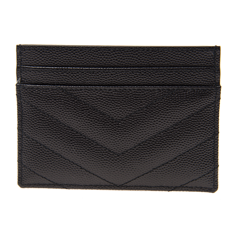 Classic YL Leather Wallet Card Holder