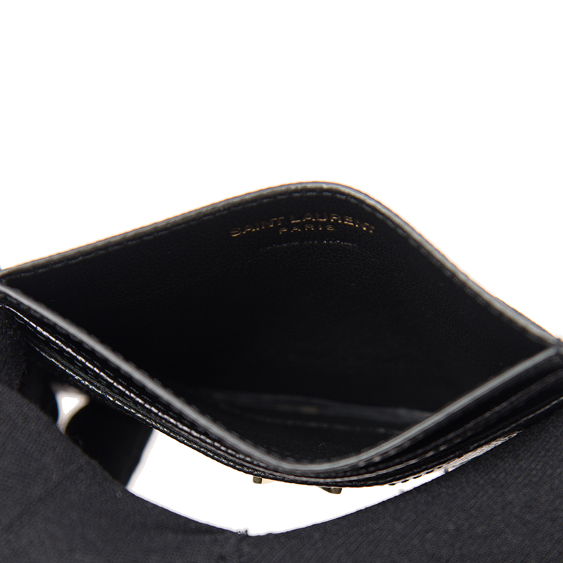 Classic YL Leather Wallet Card Holder