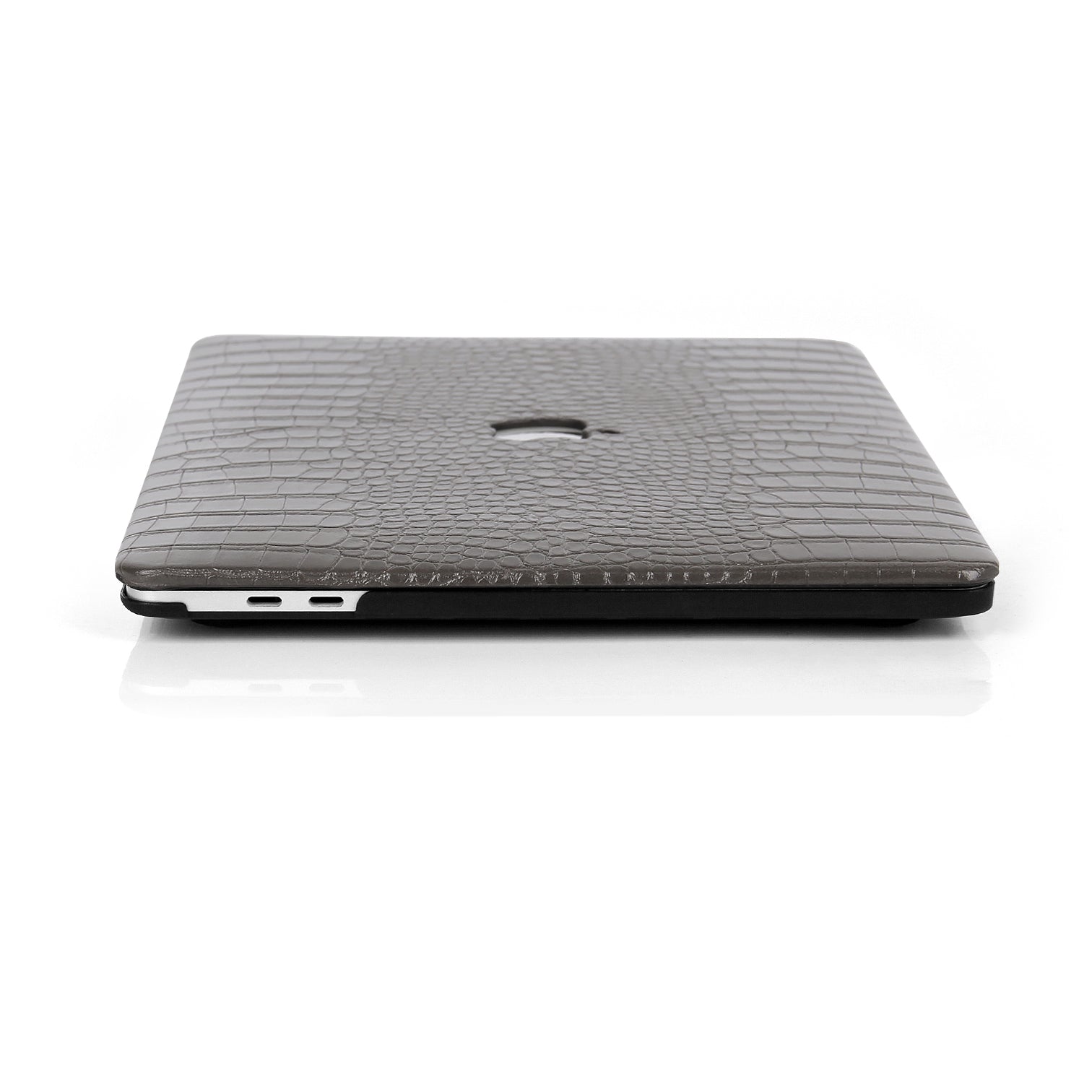 Faux Crocodile Space Grey MacBook Case-BELKCASE