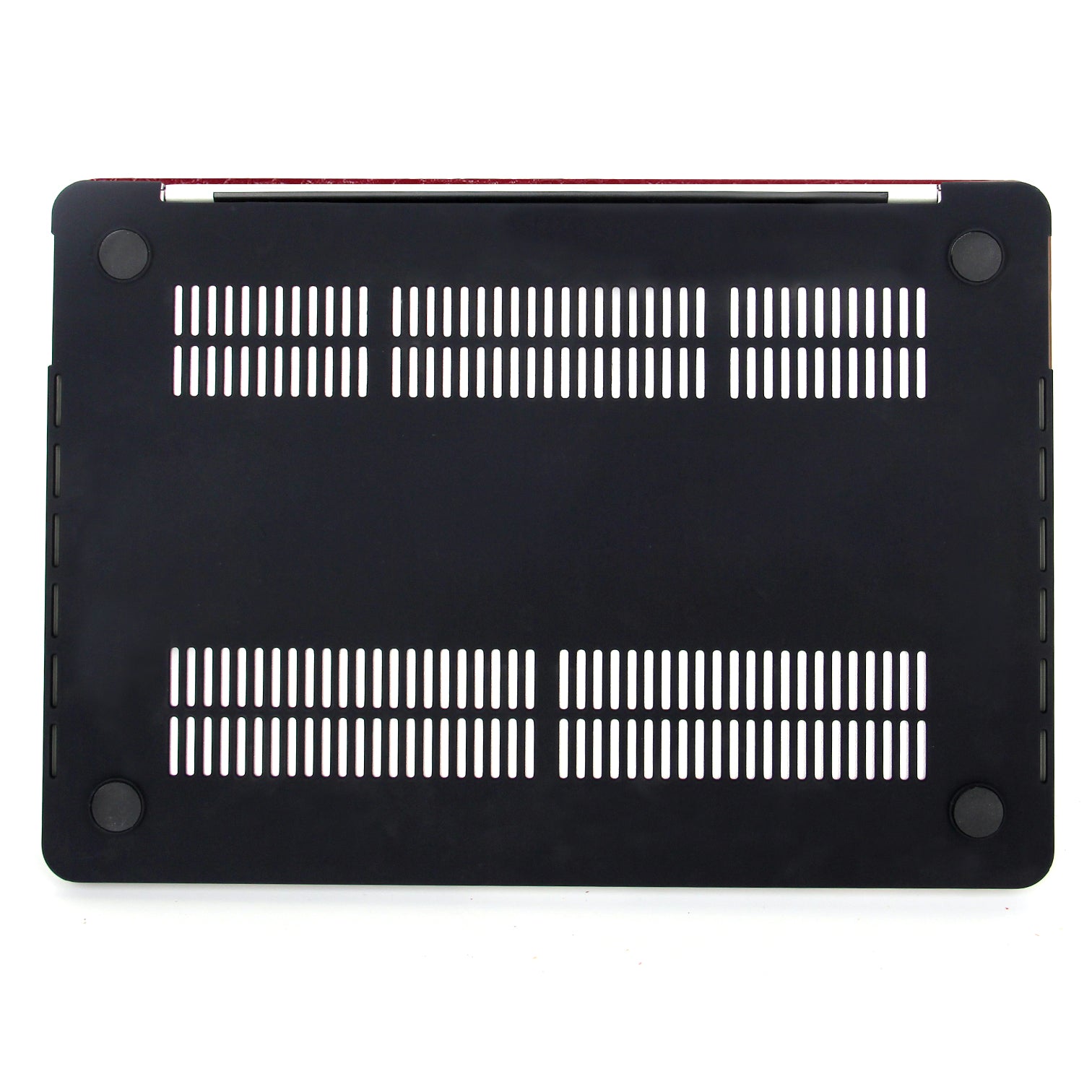 Faux Crocodile Wine Red MacBook Case-BELKCASE