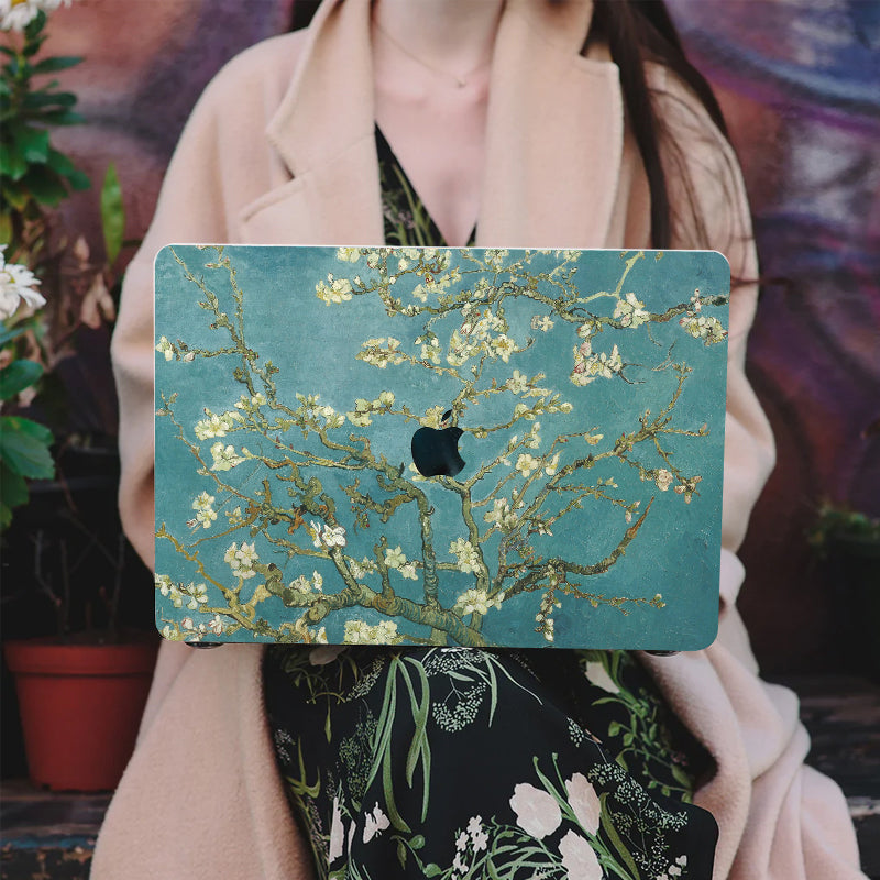 Van Gogh "Blooming Almond"Macbook Case-BELKCASE