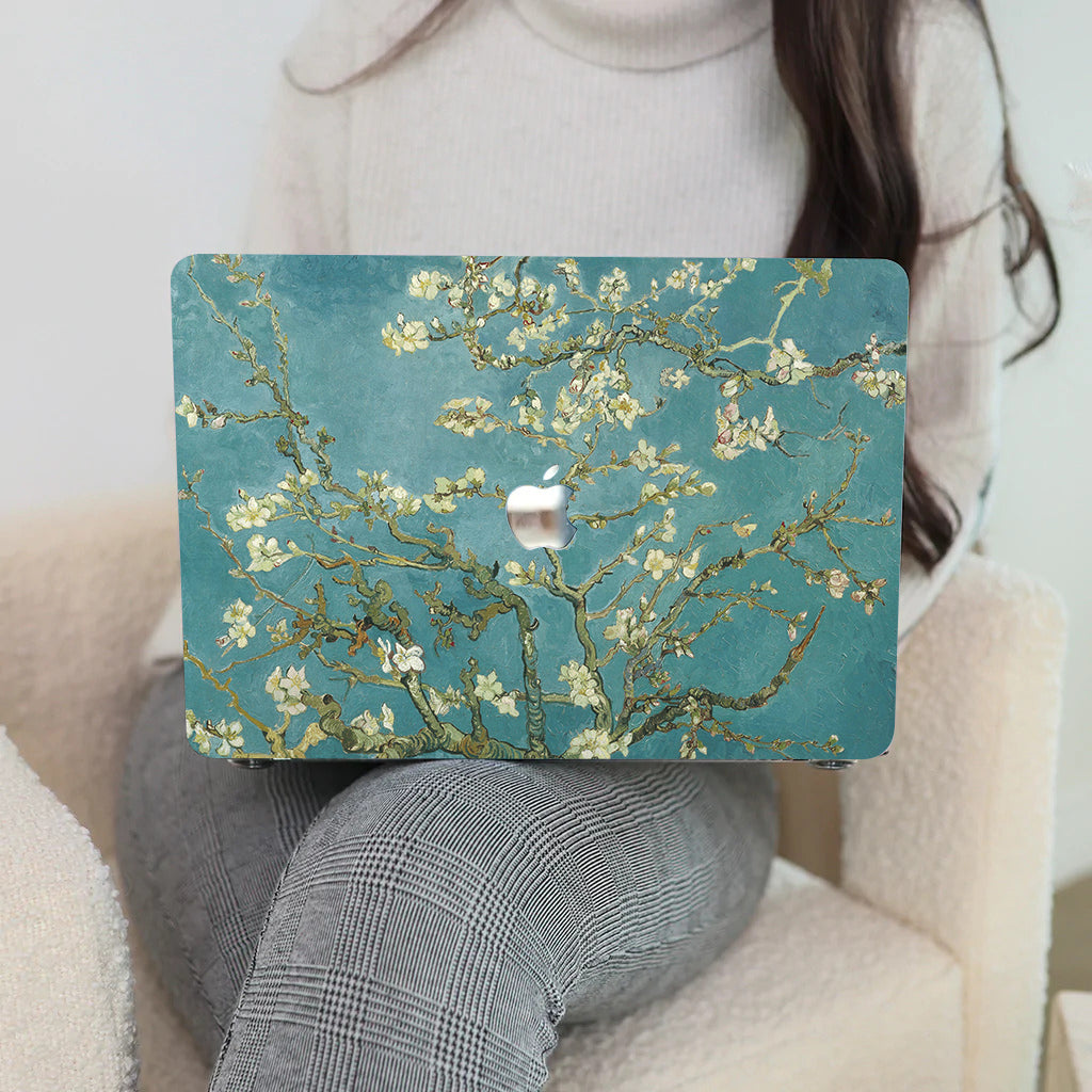 Van Gogh "Blooming Almond"Macbook Case-BELKCASE