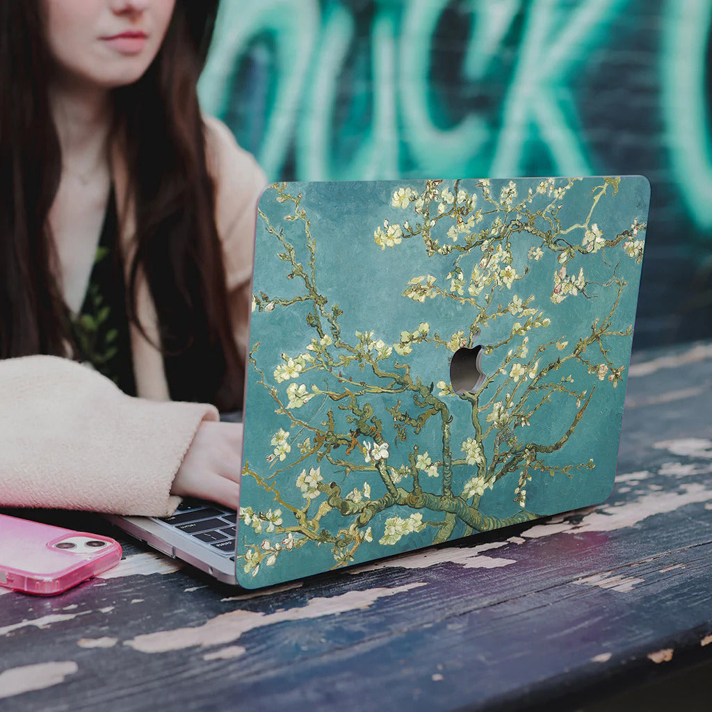 Van Gogh "Blooming Almond"Macbook Case-BELKCASE