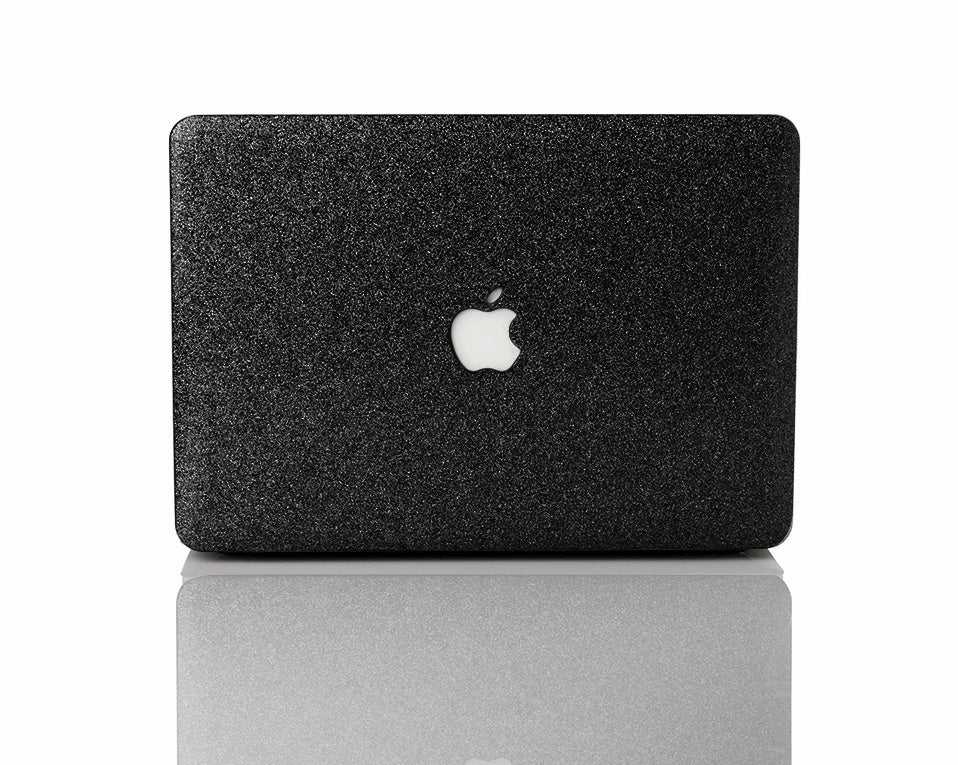 Glitter Black Macbook Case-BELKCASE