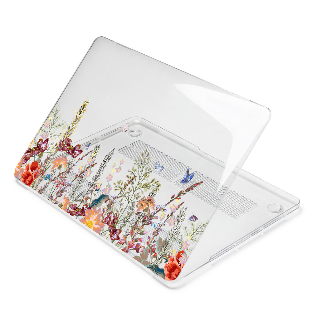 Butterfly In Flower Macbook case-BELKCASE