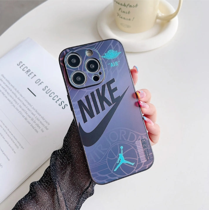 Purple Gradient Glitter Trend iPhone Case