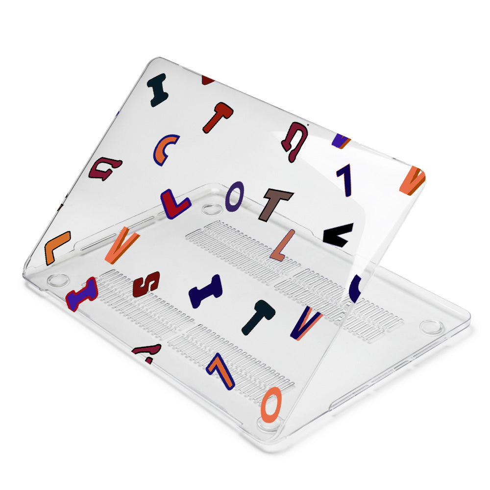 Colorful Letters Macbook case-BELKCASE