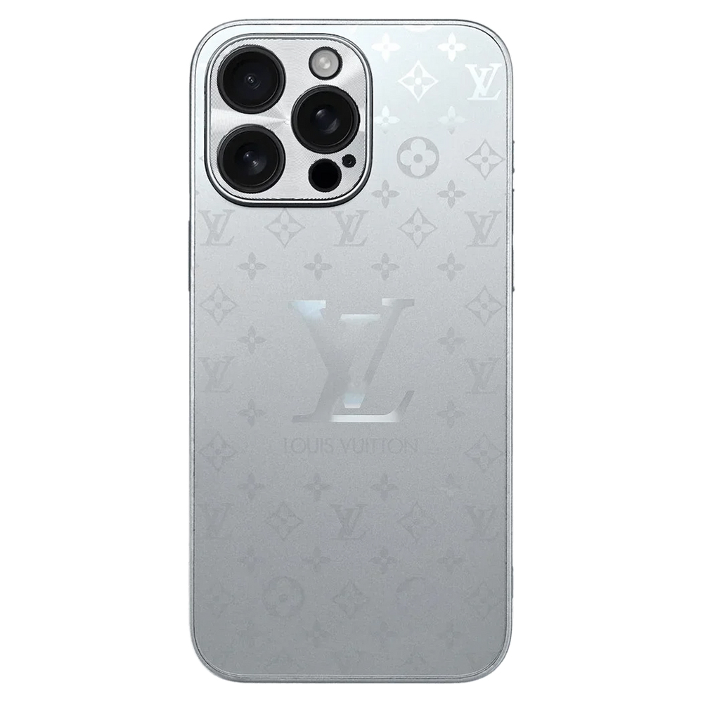 Louis Vuitton iPhone Case Relief Electroplating Laser
