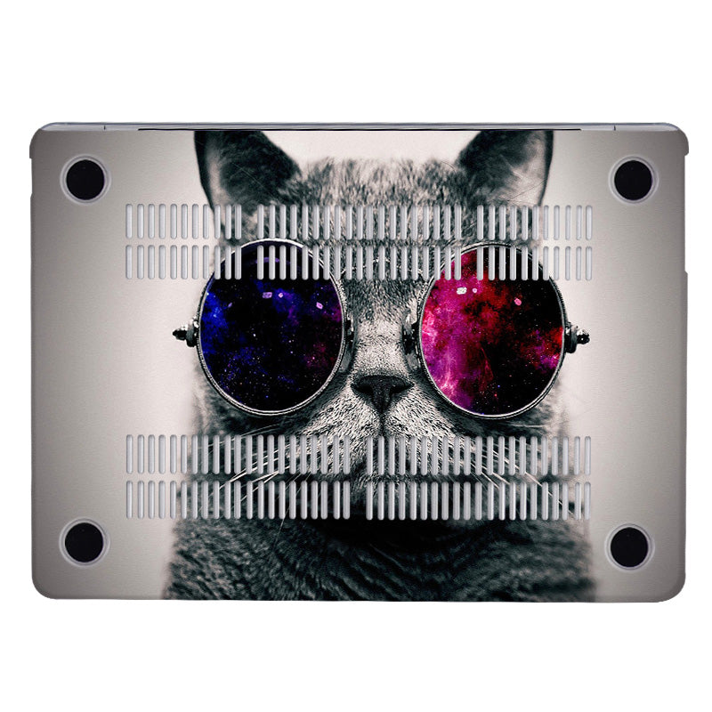 Cool Face Cat Macbook Case-BELKCASE