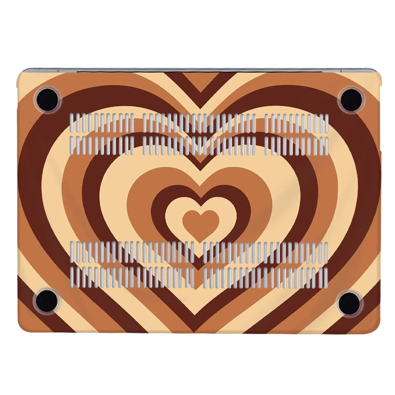 Brown Romance Macbook Case-BELKCASE