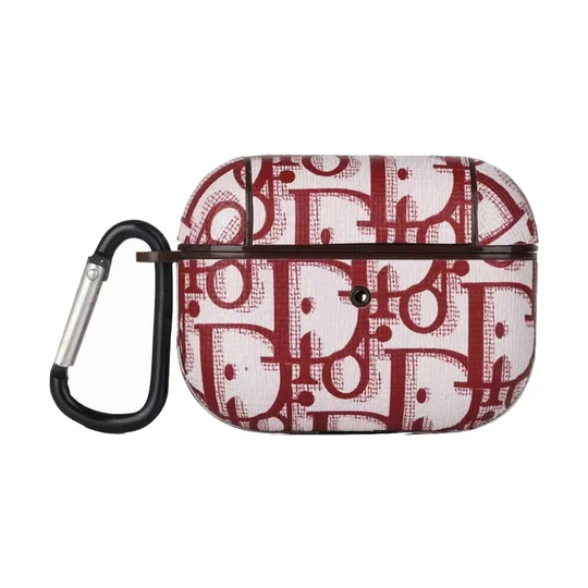 Dior Classic Luxury Leather Airpods Case