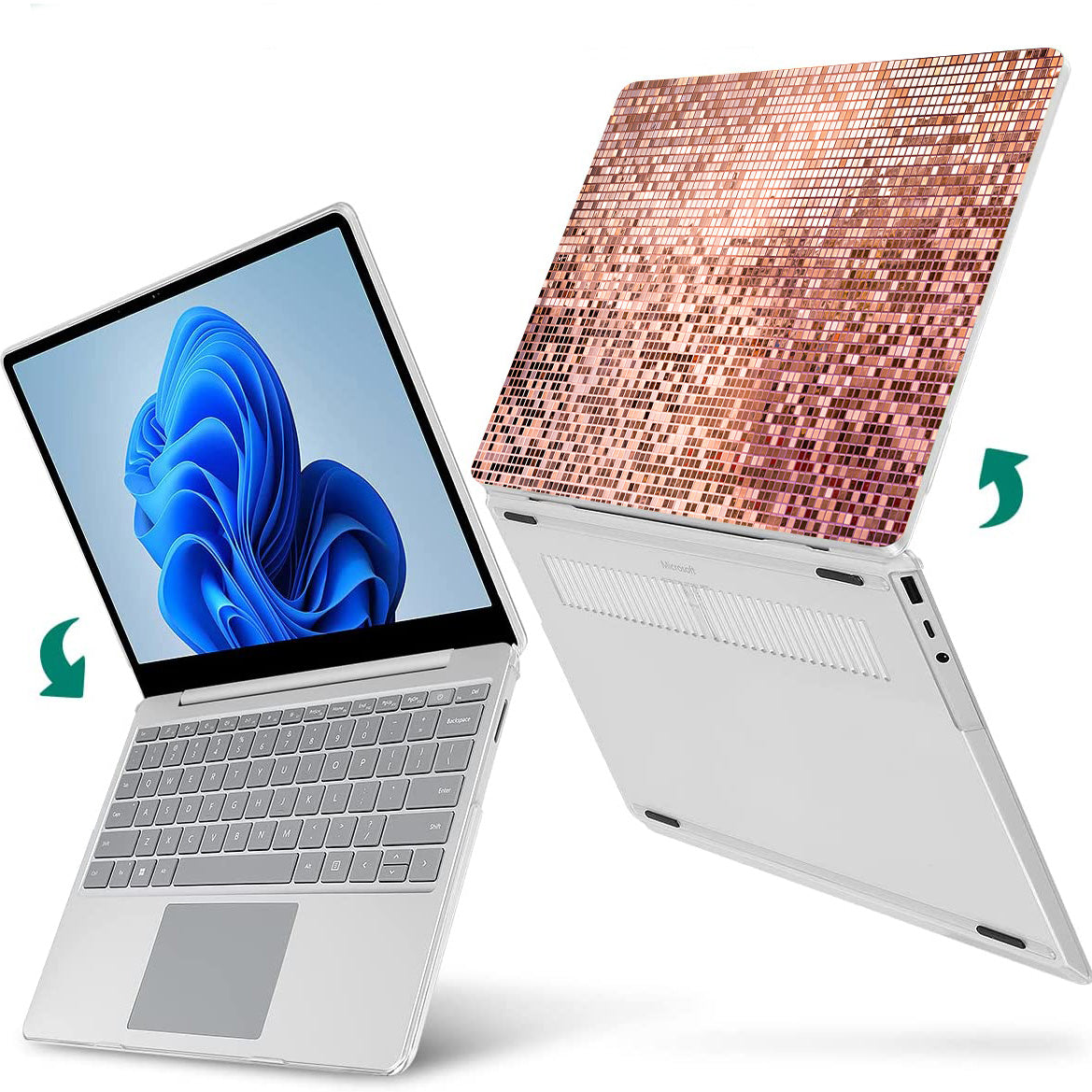 Rose Gold Square Microsoft Surface Laptop Case-BELKCASE