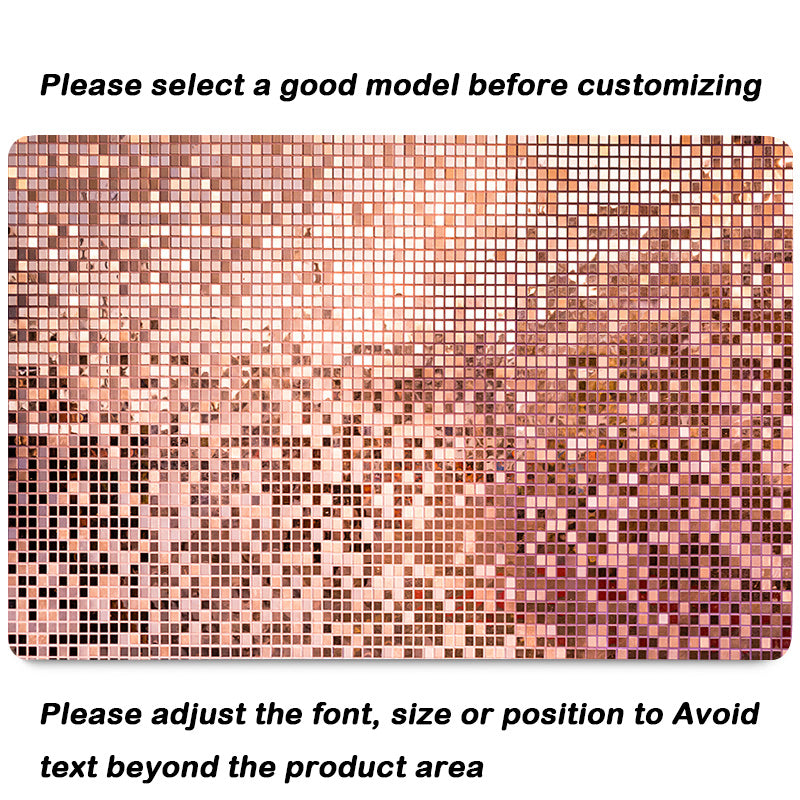 Rose Gold Square Microsoft Surface Laptop Case-BELKCASE