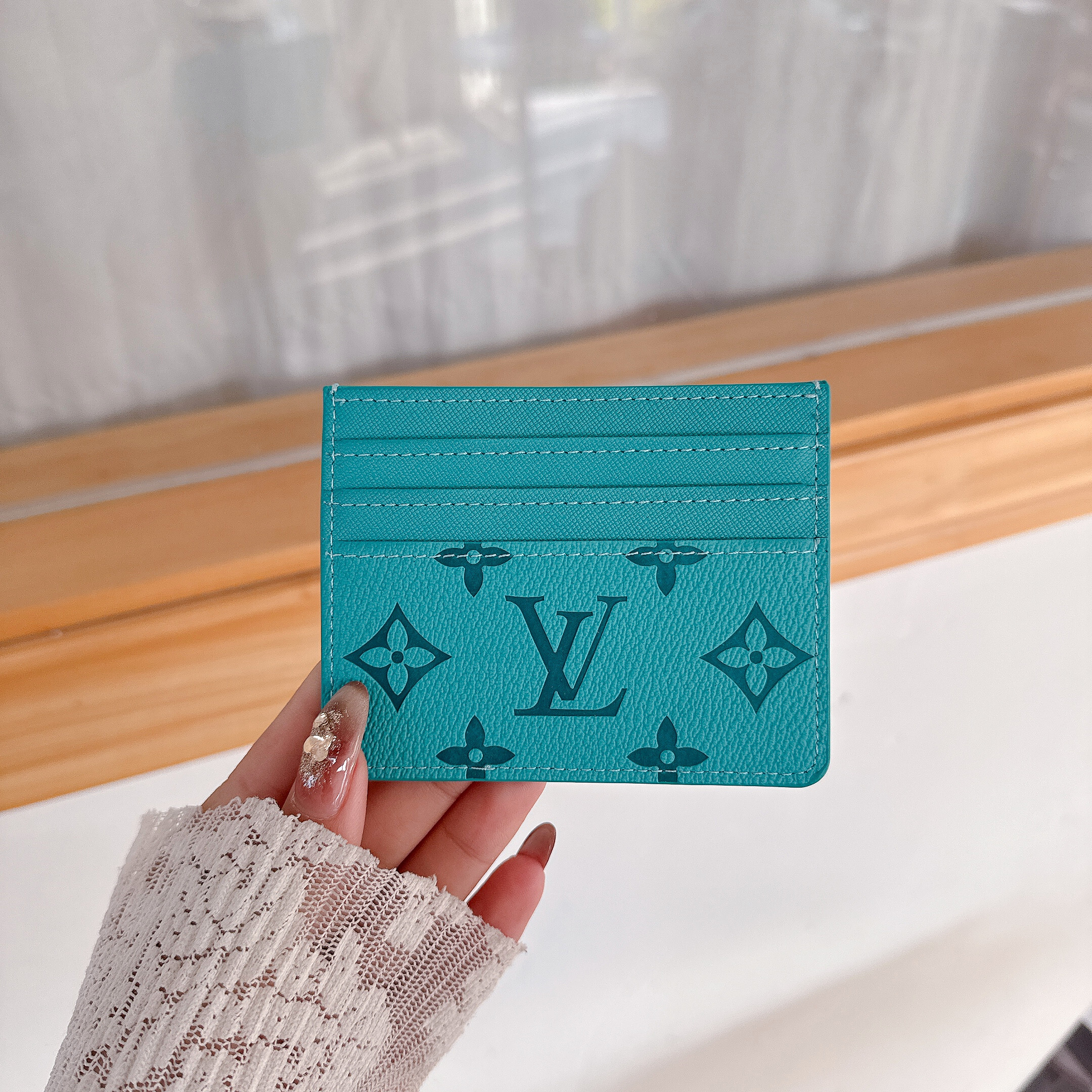 Louis Vuitton Luxury Leather Card Holder