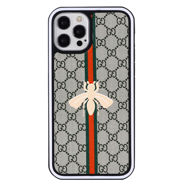 Gucci Leather iPhone Case