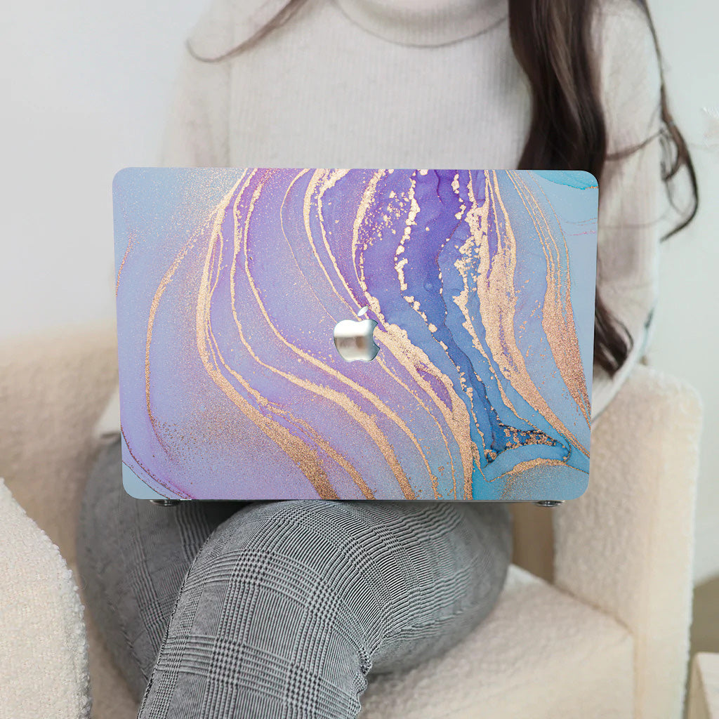 Golden Border Macbook Case-BELKCASE