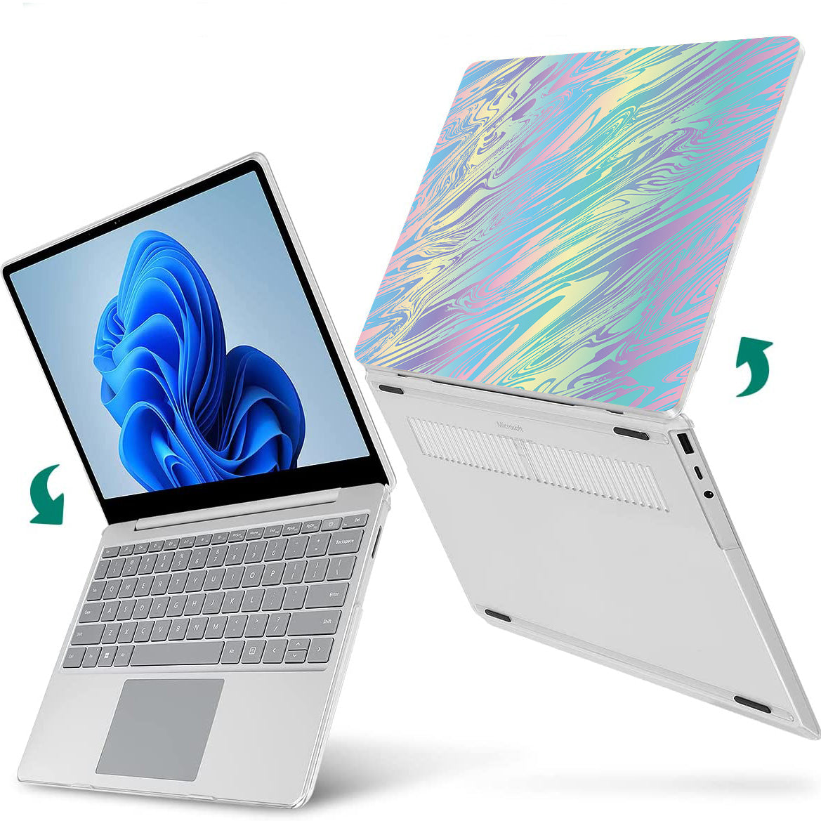 Colorful Rippled Microsoft Surface Laptop Case-BELKCASE