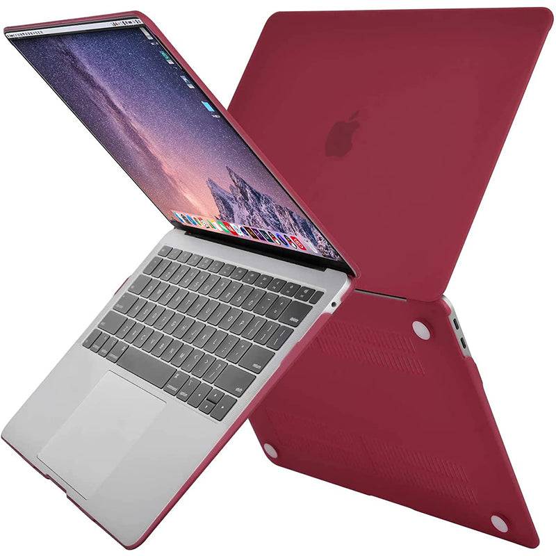 Frosted Wine Red  Macbook case customizable-BELKCASE