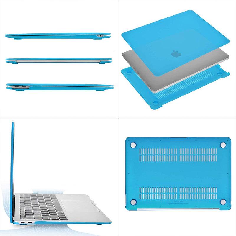 Frosted Aqua Blue | Macbook case customizable-BELKCASE