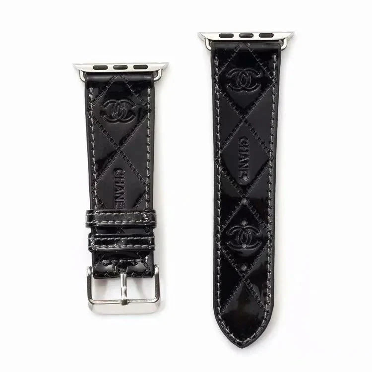 Chanel Luxury Leather Apple Watch Band