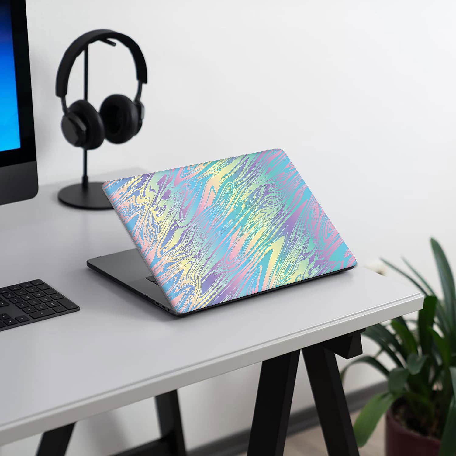 Colorful rippled Macbook case-BELKCASE