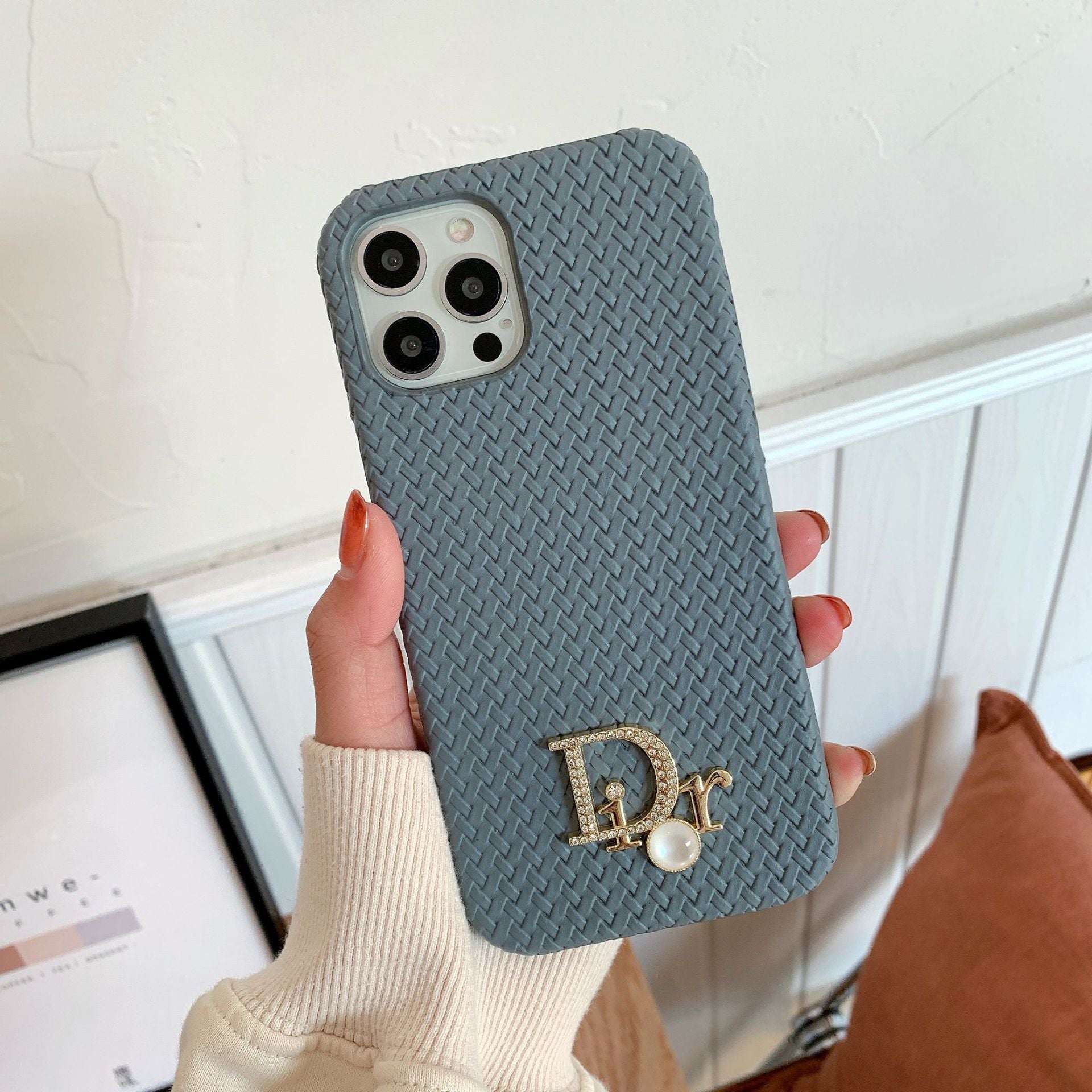 Dior Woven iPhone Case
