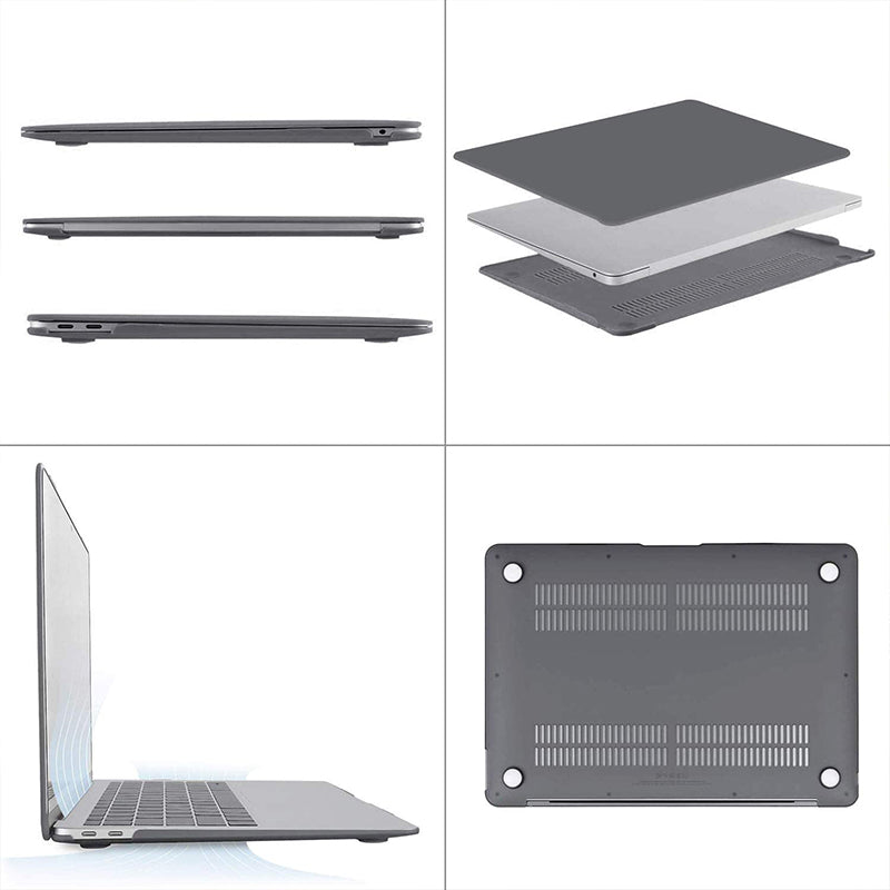 Frosted Grey Macbook case customizable-BELKCASE