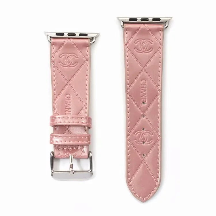Chanel Luxury Leather Apple Watch Band