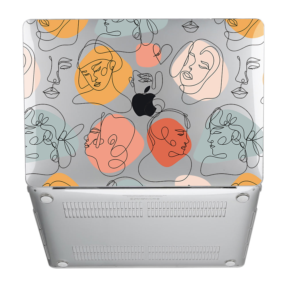 Abstract Face Macbook case-BELKCASE