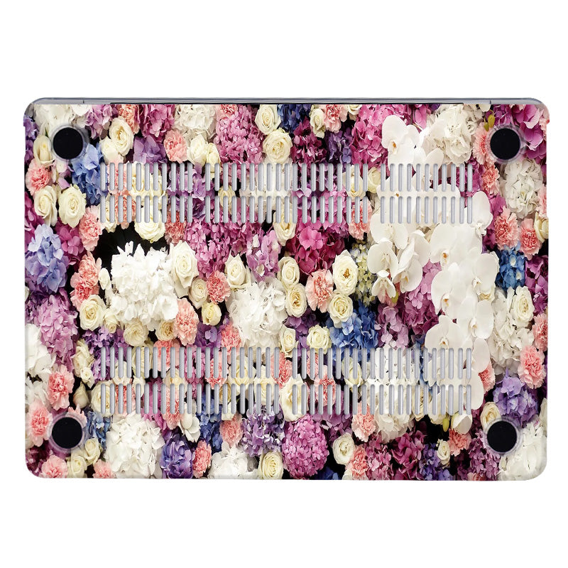 Romantic Flower Macbook Case-BELKCASE