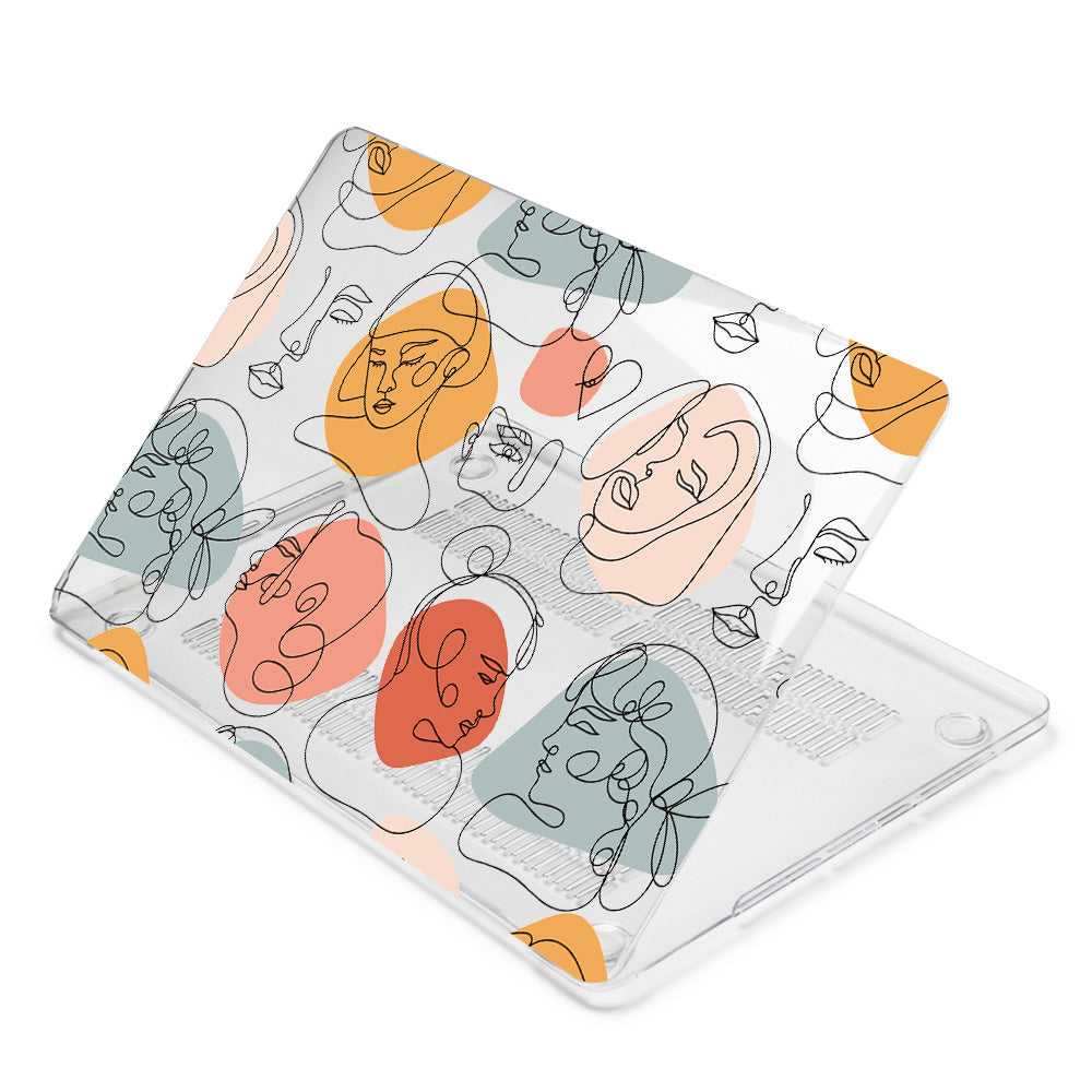 Abstract Face Macbook case-BELKCASE