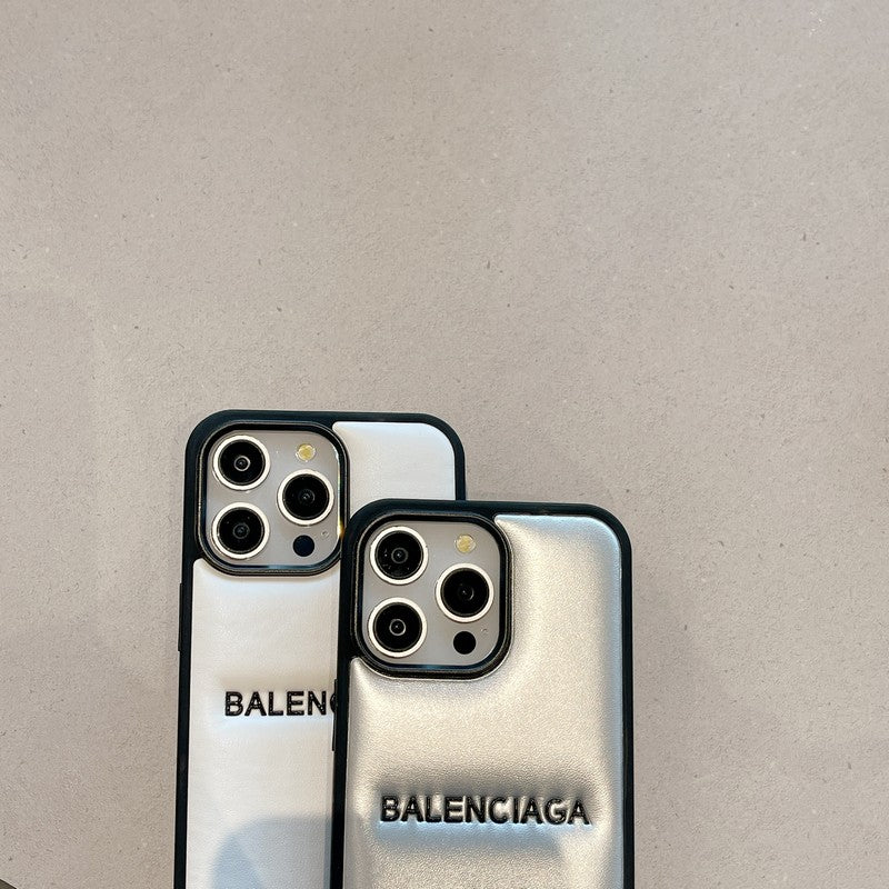 Balenciaga Leather cushion iPhone Case	
