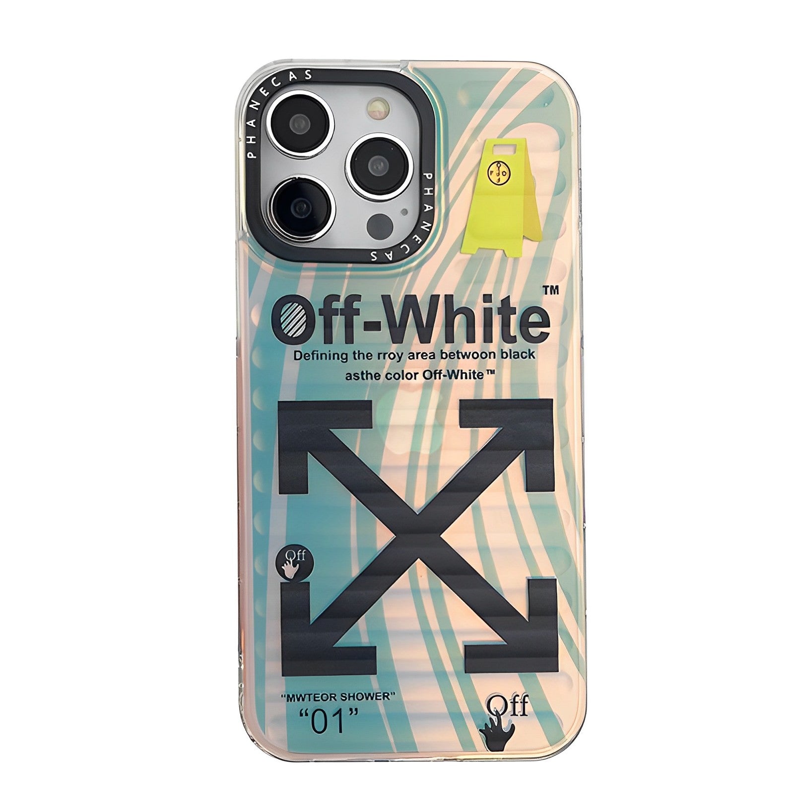 OW Laser Gradient iPhone Case