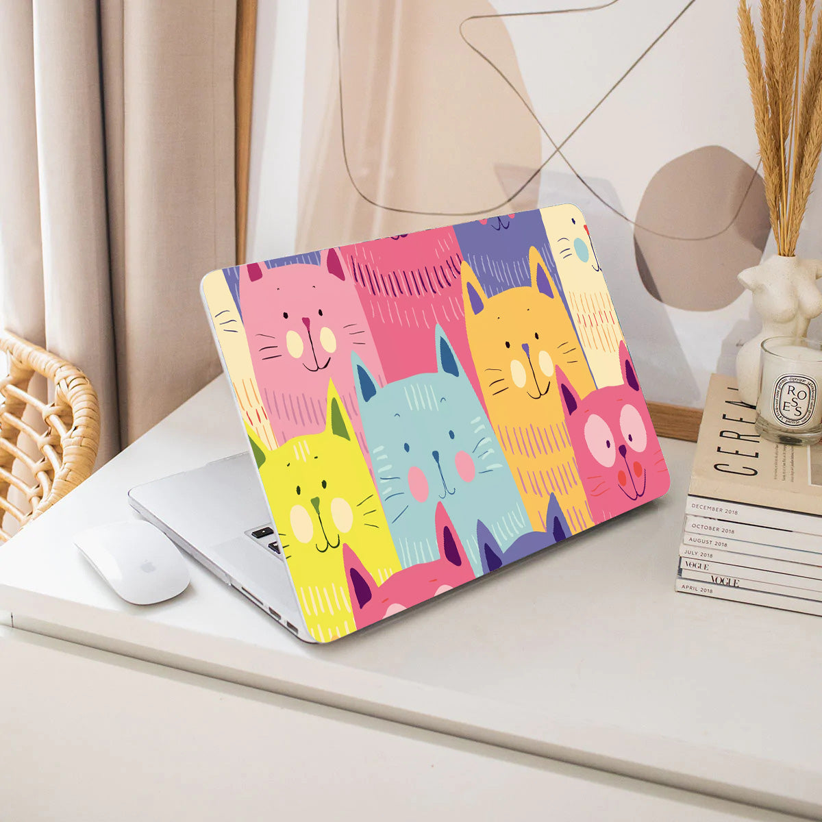 Cartoon Cat Macbook Case-BELKCASE