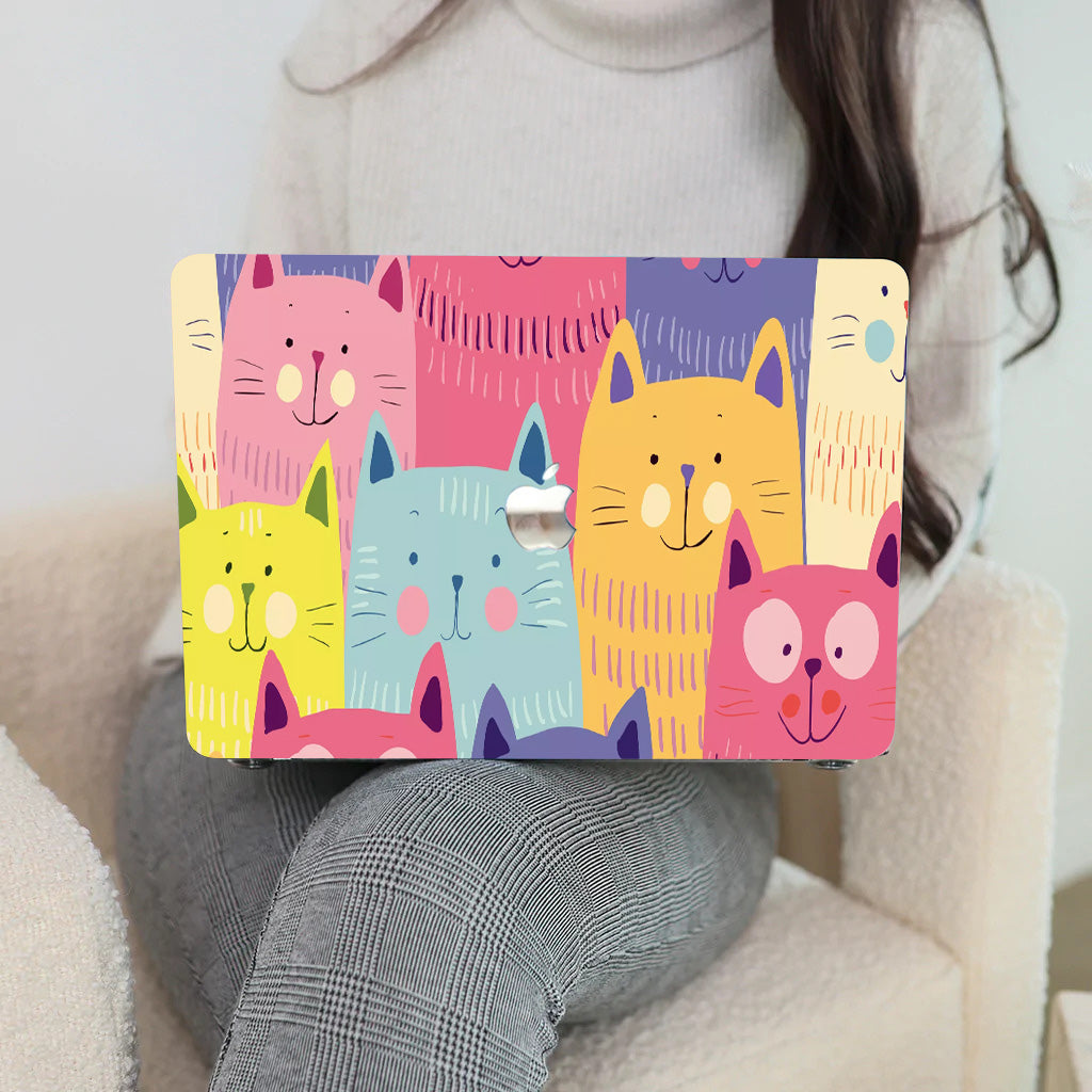 Cartoon Cat Macbook Case-BELKCASE