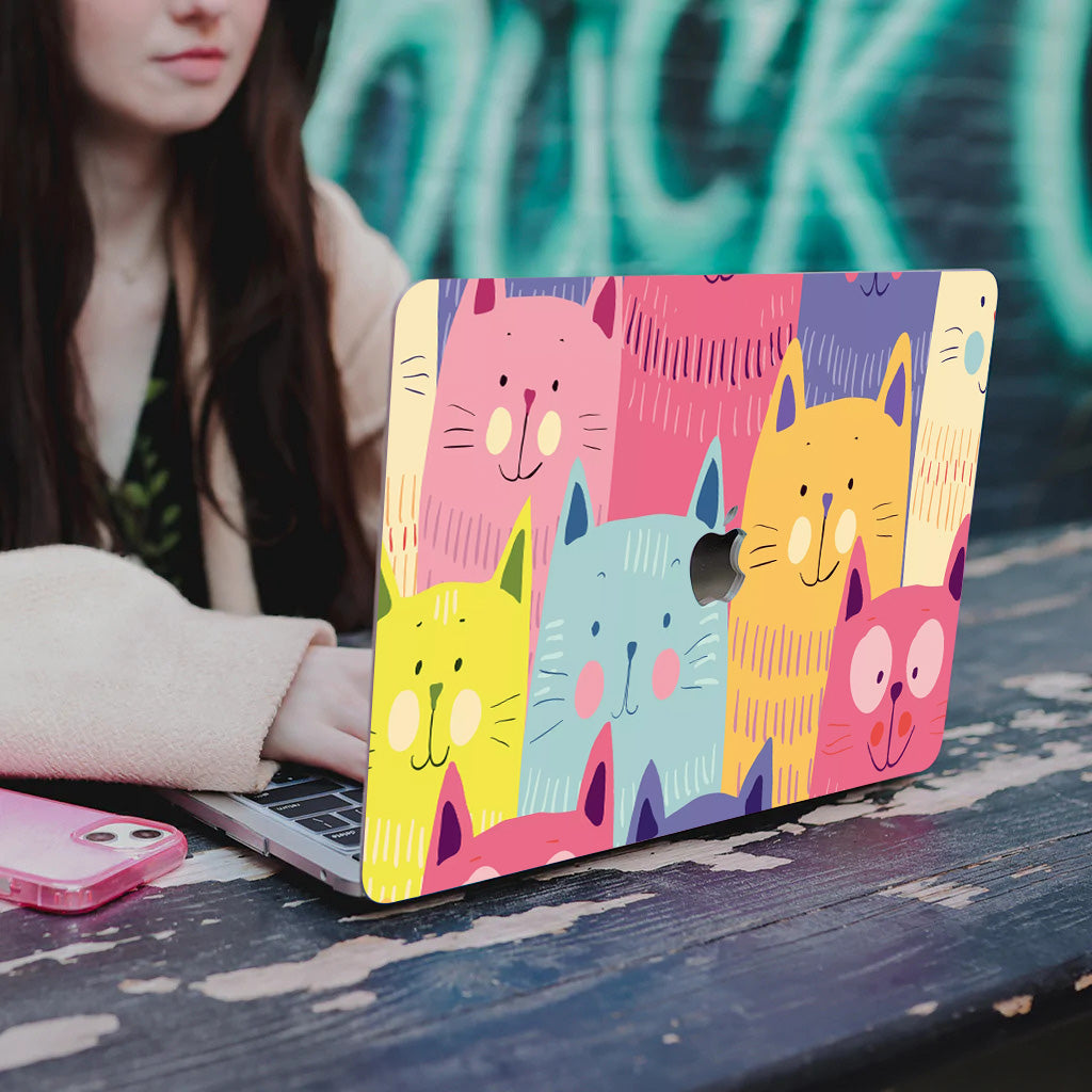 Cartoon Cat Macbook Case-BELKCASE
