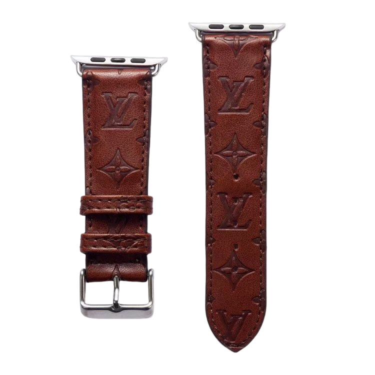  Louis Vuitton Luxury Leather Apple Watch Band