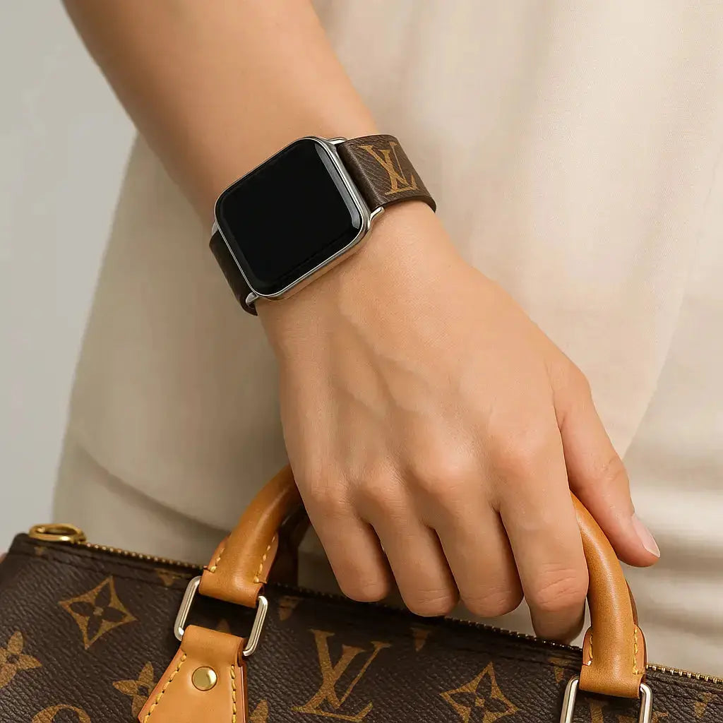 Louis Vuitton Apple Watch Band Series 11 Monogram &Eacute;l&eacute;gance BREATHE