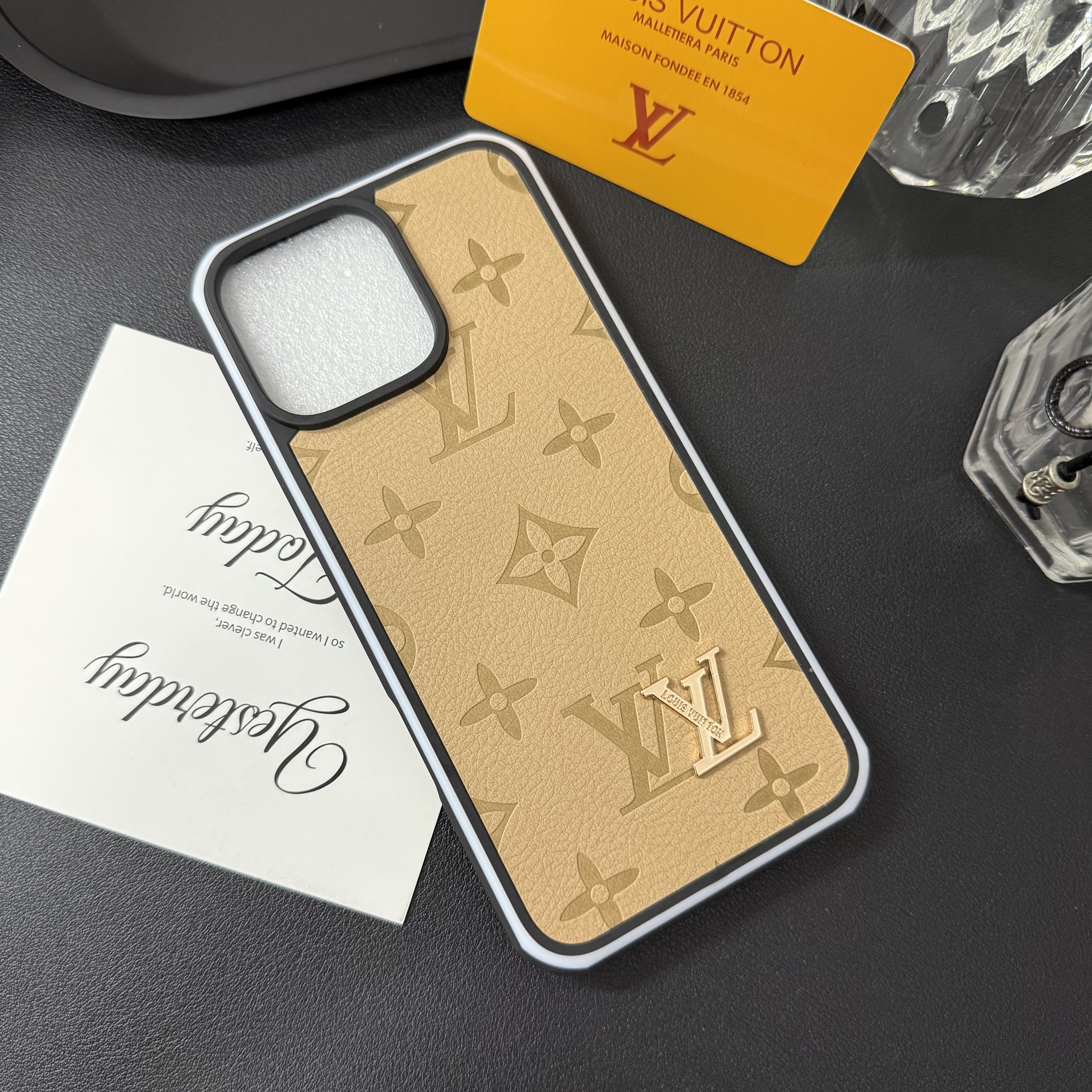 Louis Vuitton Leather iPhone Case