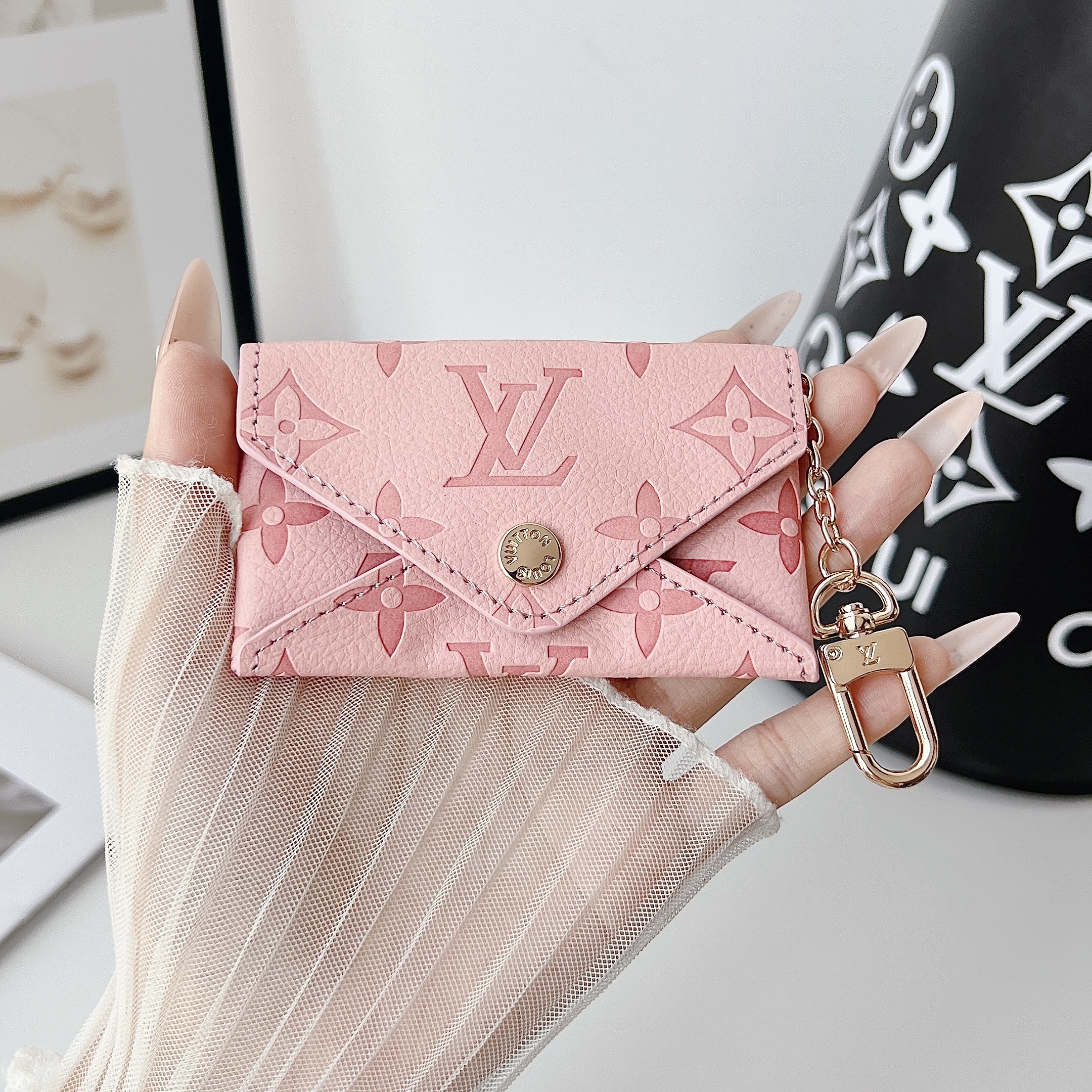 Louis Vuitton Luxury Leather Coin Purse