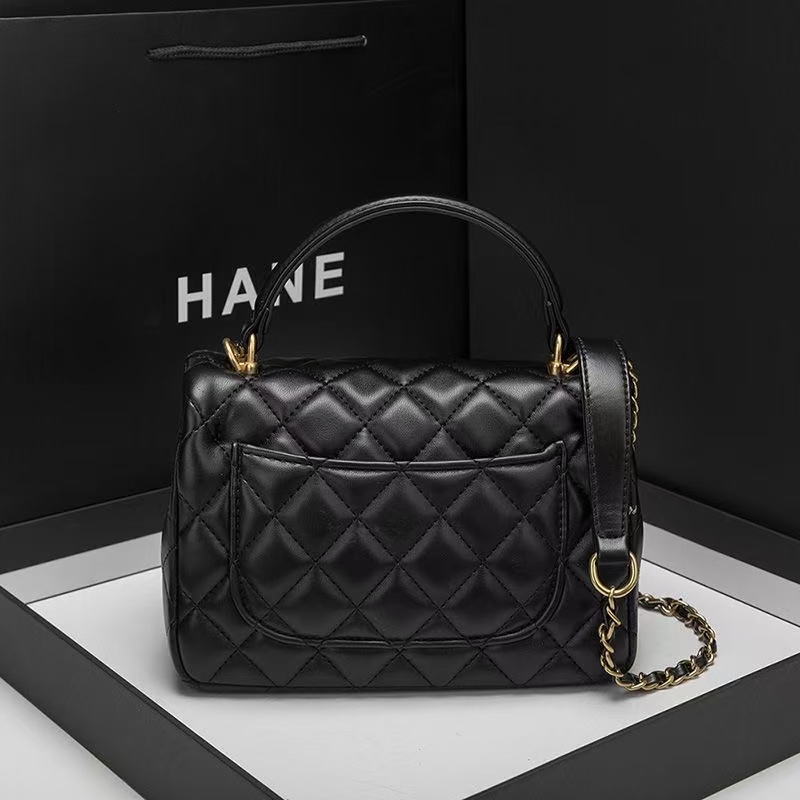 Luxury Leather CH Crossbody Bag