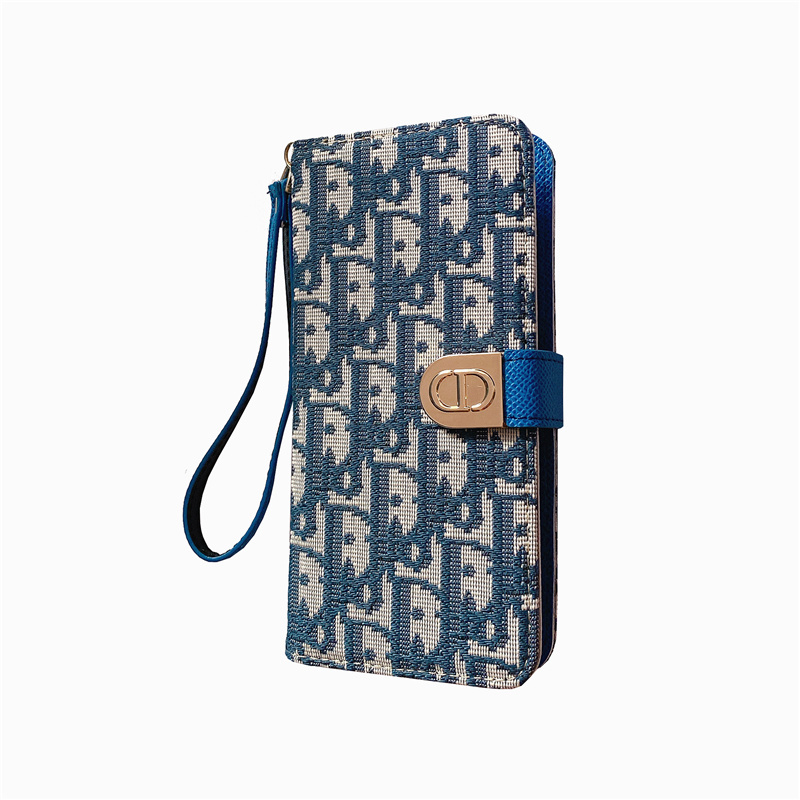 Dior Embroidered canvas iPhone Wallet Case