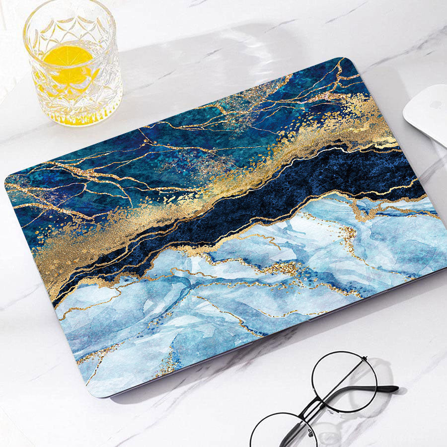 Mysterious Blue River Macbook Case-BELKCASE