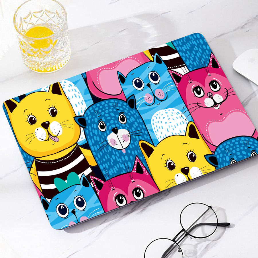 Color Kitten Macbook Case-BELKCASE