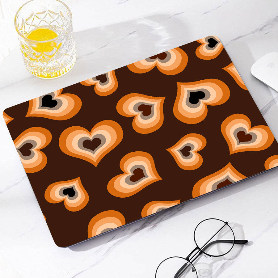 Chocolate Heart Macbook Case-BELKCASE