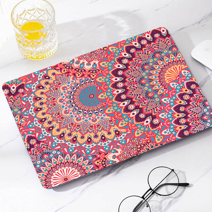 Embroidery Mandala Macbook Case-BELKCASE
