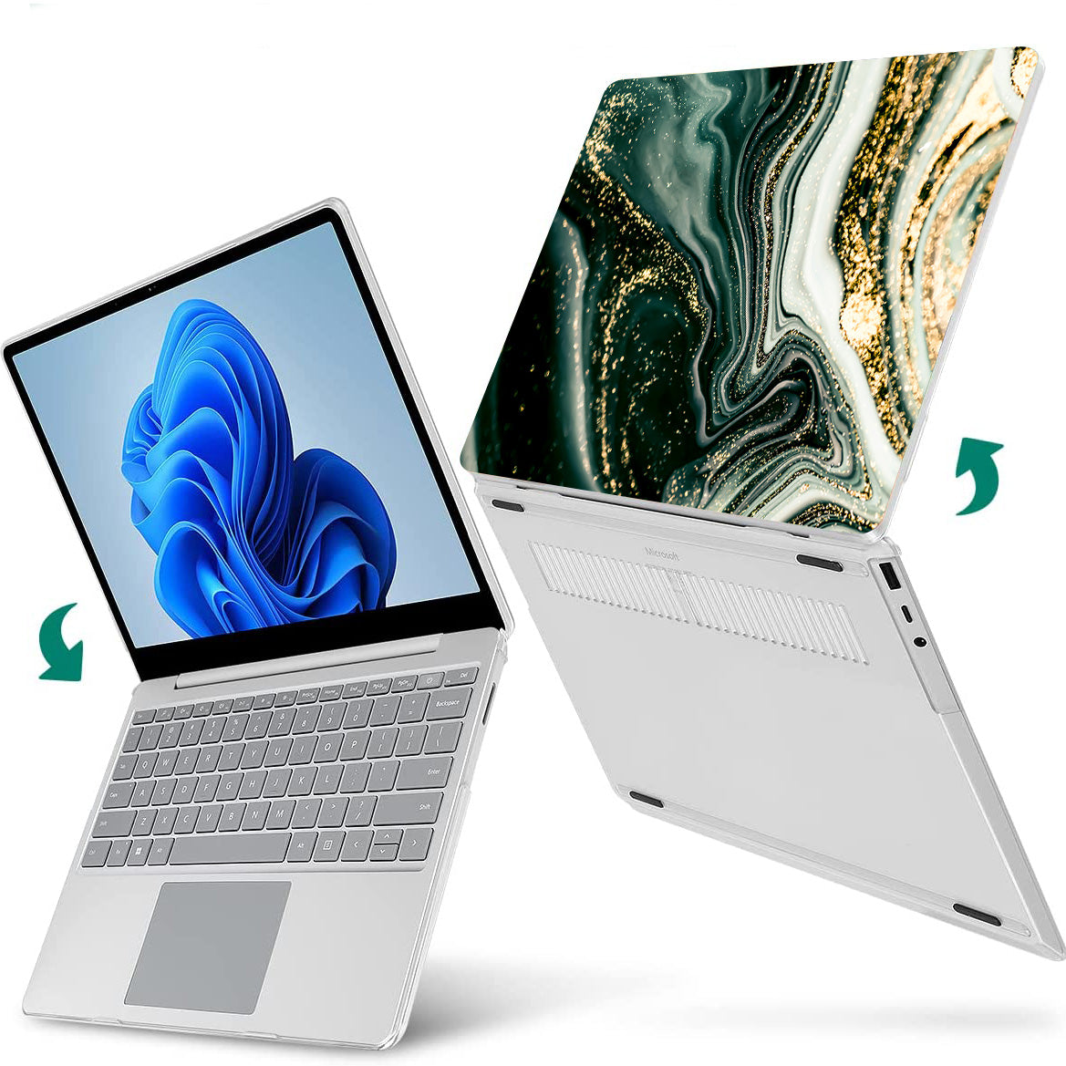 Flowing Gold Lush Microsoft Surface Laptop Case-BELKCASE