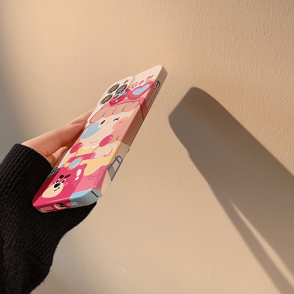 Motorcycle Girl iPhone Case-BELKCASE