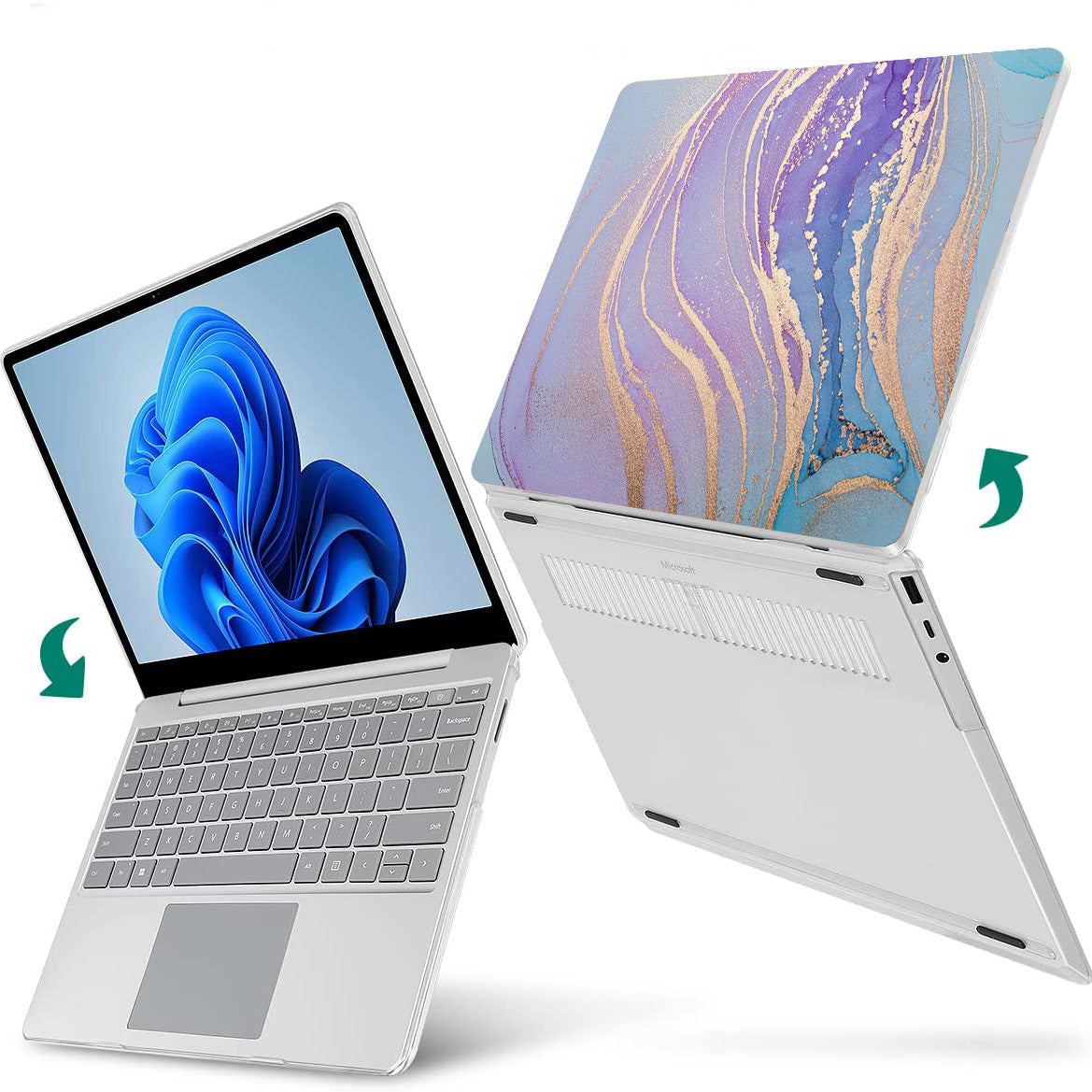 Golden Border Microsoft Surface Laptop Case-BELKCASE