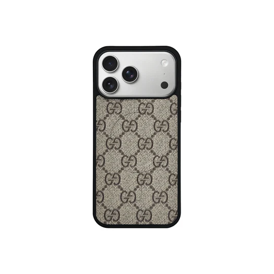 Gucci Leather iPhone Case 